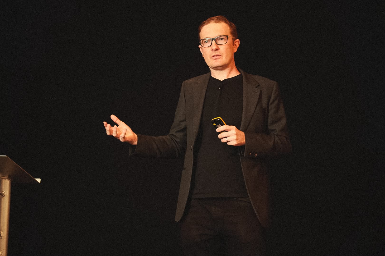 Henry Coutinho-Mason speaking at the Validify Retail AI Forum